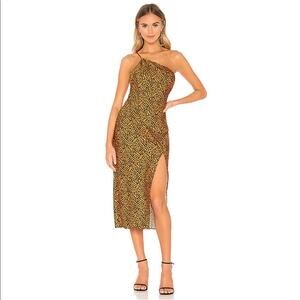 The East Order Revolve Sahara Midi Dress in Safari L
